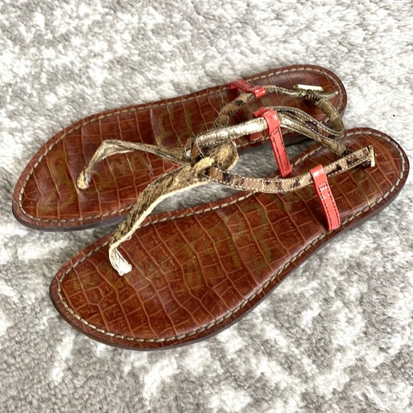 Sam Edelman t-strap sandals - Picture 4 of 7